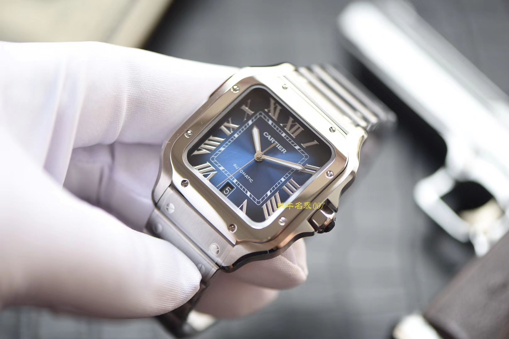  Cartier   Santos 系列WSSA0013（大号） wrist watches 【KOR Perfect  Replica Watches 】 / K193