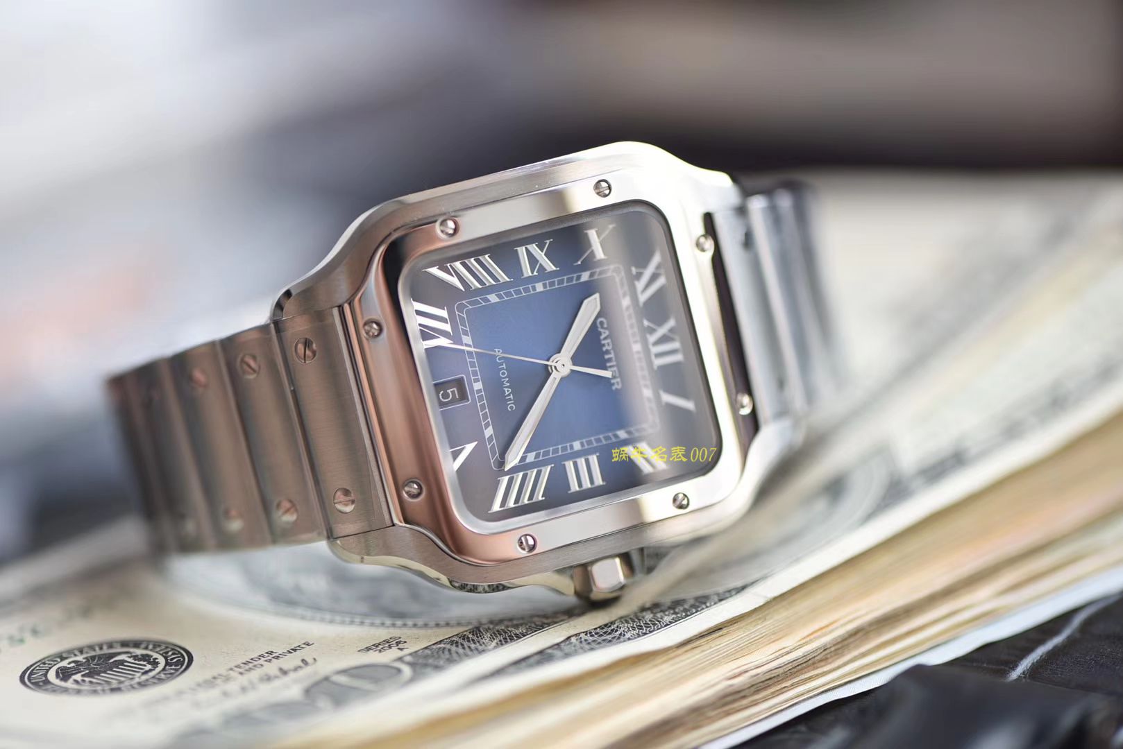  Cartier   Santos 系列WSSA0013（大号） wrist watches 【KOR Perfect  Replica Watches 】 / K193