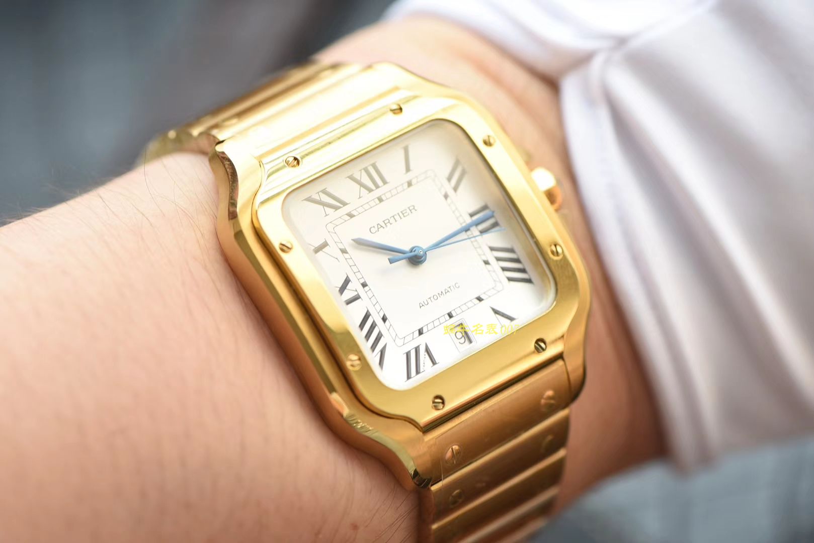  Cartier   Santos 系列WSSA0013（大号） wrist watches 【KOR Perfect  Replica Watches 】 / K193