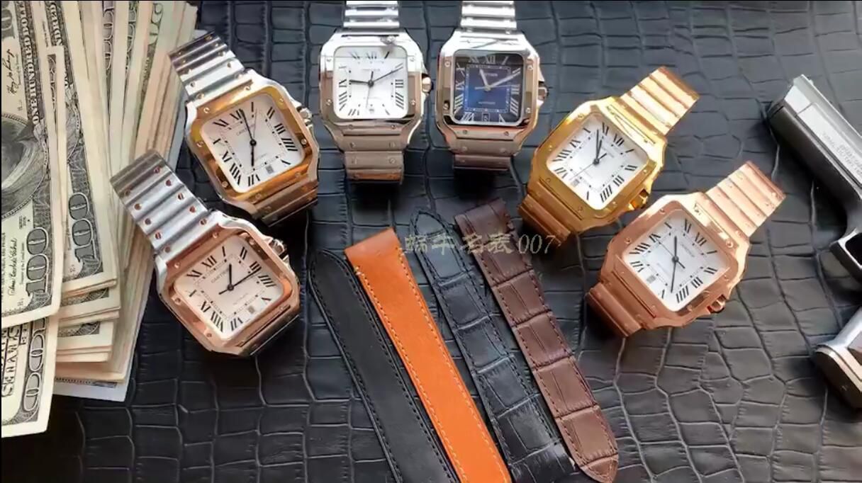  Cartier   Santos 系列WSSA0013（大号） wrist watches 【KOR Perfect  Replica Watches 】 / K193