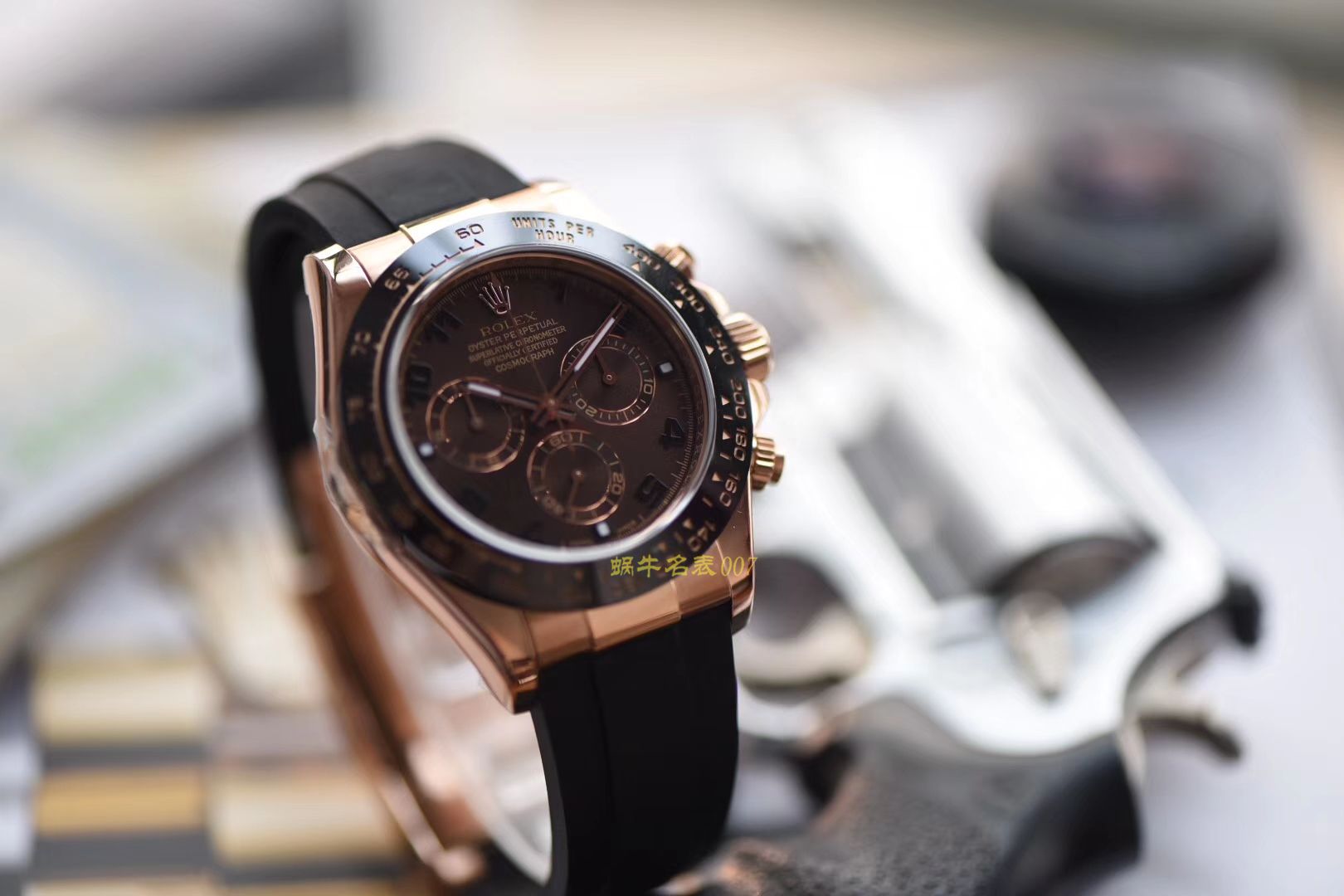 【AR Perfect  High quality  Replica Watches 】 Rolex ROLEX Cosmograph Daytona  Ditongna 系列116515LN-L(FC) 咖啡色 wrist watches  / R200