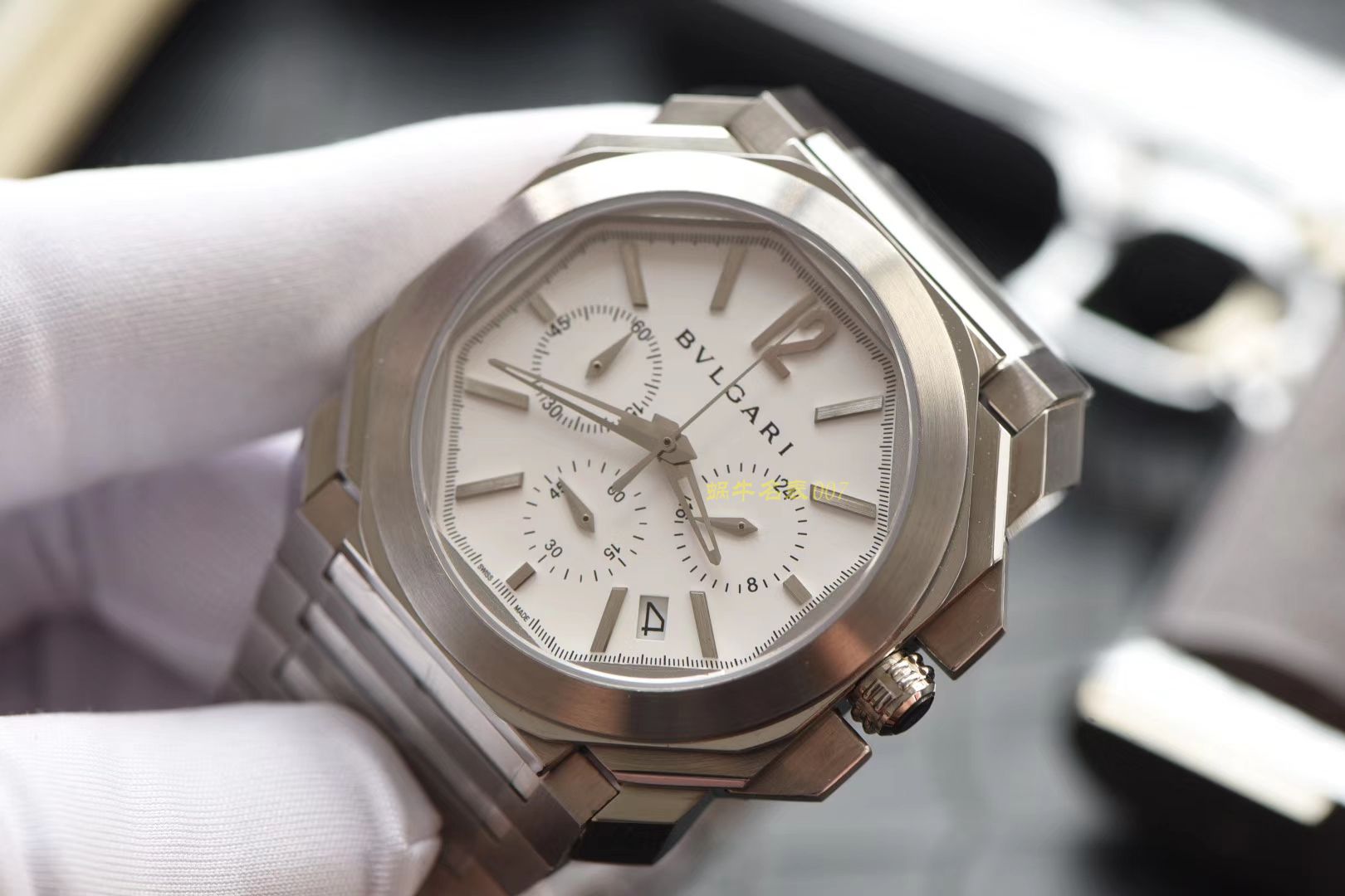  BVLGARI OCTO系列102116 BGO41BSSDCH wrist watches 【台湾 Factory  Perfect 精 Replica Watches 】 / BG028