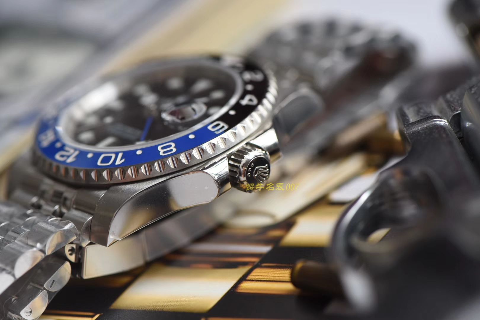  Rolex  GMT MASTER II系列m126710blnr-0002(五珠链)，116710BLNR-78200可乐圈 wrist watches （DJ Perfect  High quality  Replica Watches ） / R290