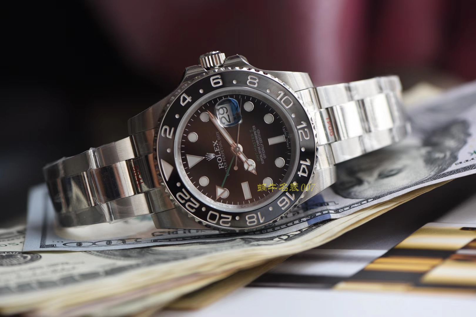  Rolex  GMT MASTER II系列116710LN-78200 wrist watches (绿针)【DJ Perfect  Replica Copy  Watches 】 / R291