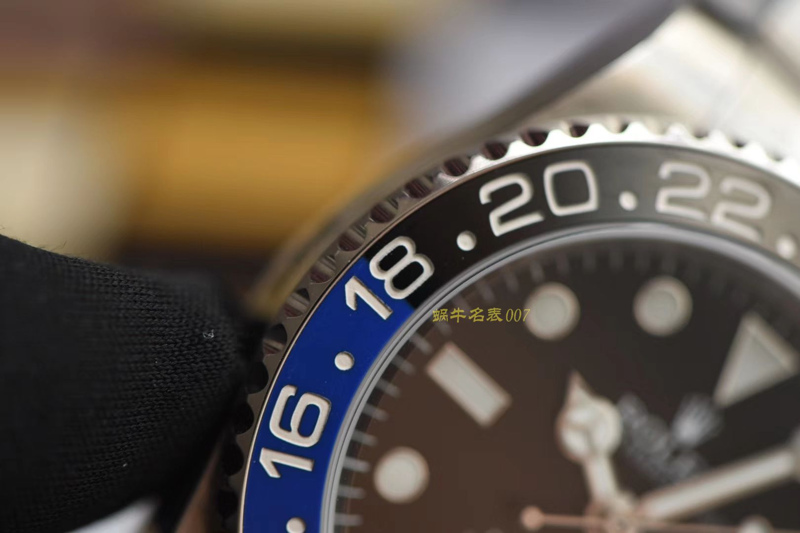  Rolex  GMT MASTER II系列m126710blnr-0002(五珠链)，116710BLNR-78200可乐圈 wrist watches （DJ Perfect  High quality  Replica Watches ） / R290