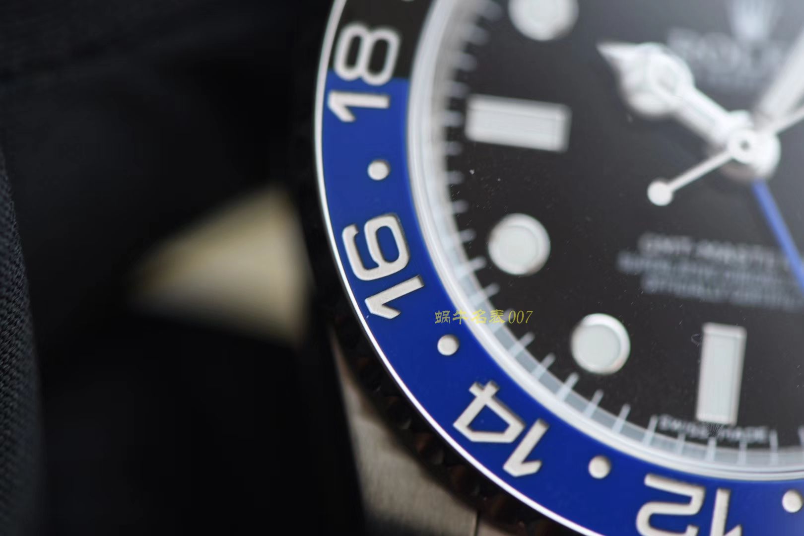  Rolex  GMT MASTER II系列m126710blnr-0002(五珠链)，116710BLNR-78200可乐圈 wrist watches （DJ Perfect  High quality  Replica Watches ） / R290