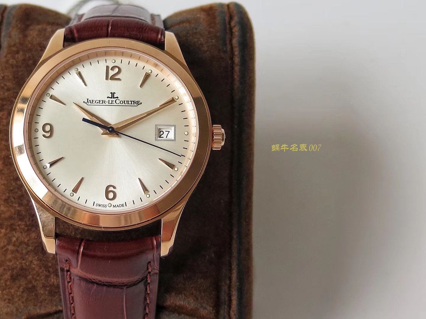 【 Video analysis ZF Perfect  High quality  Replica Watches 】 Jaeger-LeCoultre 大师系列1548420 wrist watches  / JJBB55