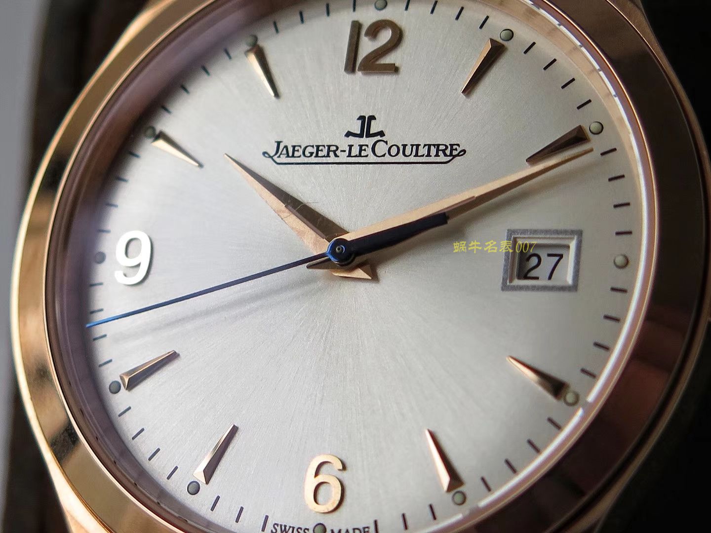 【 Video analysis ZF Perfect  High quality  Replica Watches 】 Jaeger-LeCoultre 大师系列1548420 wrist watches  / JJBB55