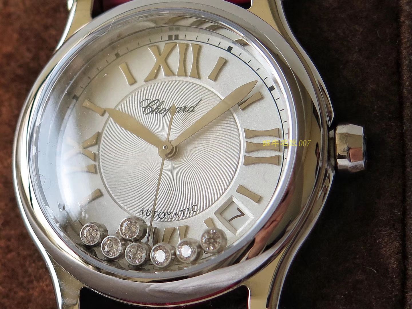 Chopard HAPPY SPORT MEDIUM AUTOMATIC系列 278559-3001  top  Replica Copy 女士 Watches  / XB015