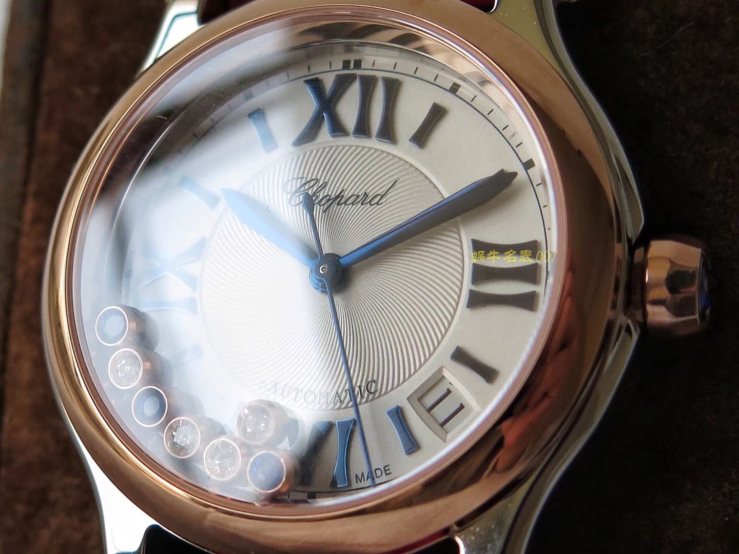 Chopard HAPPY SPORT MEDIUM AUTOMATIC系列 278559-3001  top  Replica Copy 女士 Watches  / XB015