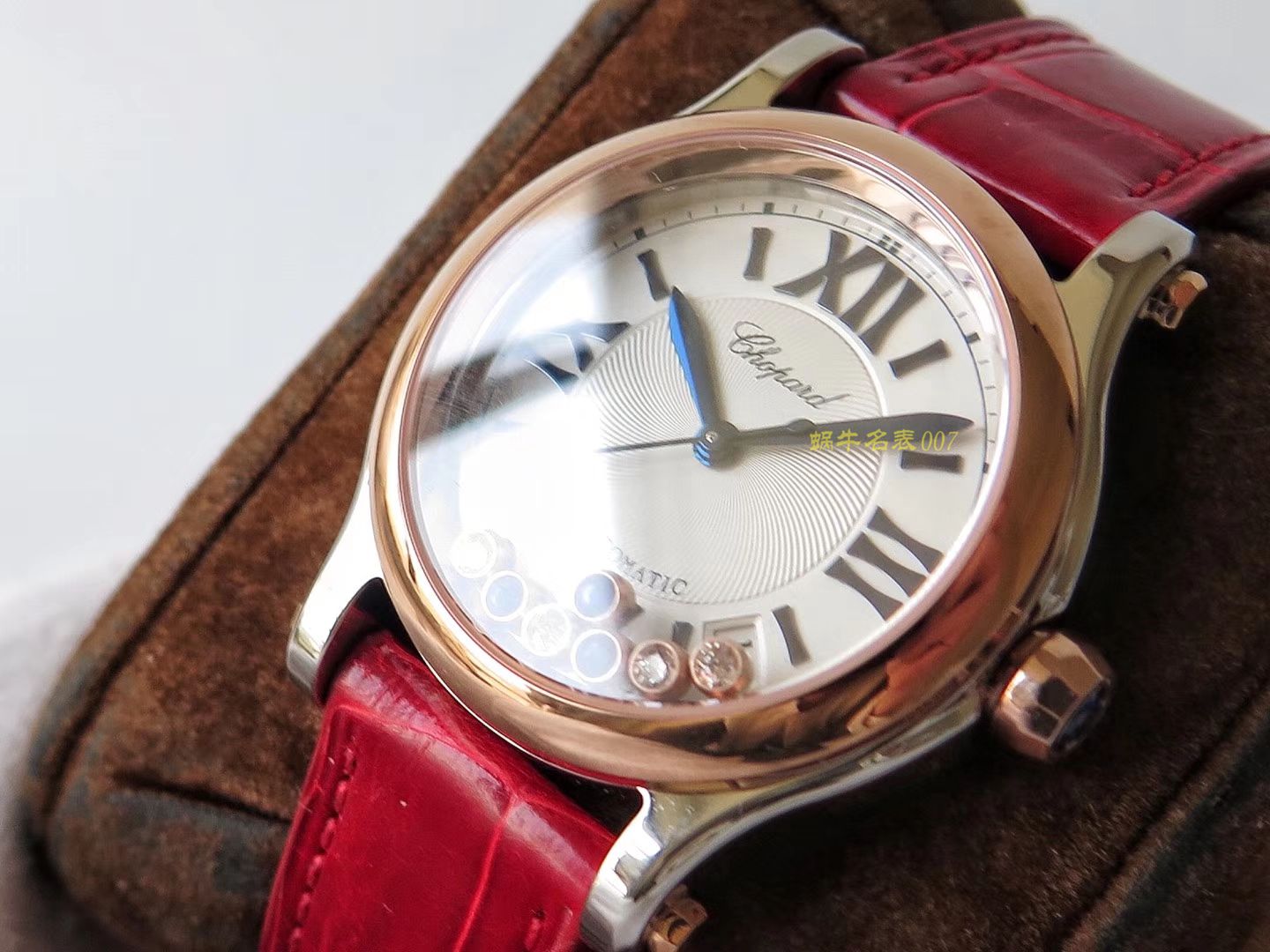 Chopard HAPPY SPORT MEDIUM AUTOMATIC系列 278559-3001  top  Replica Copy 女士 Watches  / XB015
