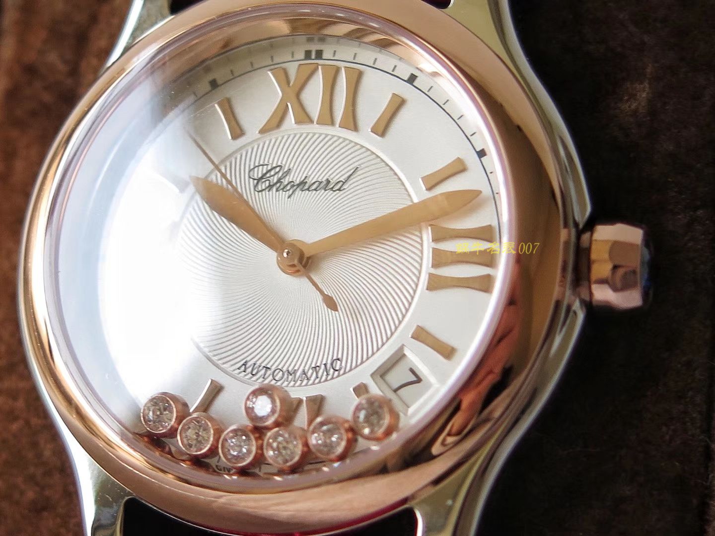 Chopard HAPPY SPORT MEDIUM AUTOMATIC系列 278559-3001  top  Replica Copy 女士 Watches  / XB015