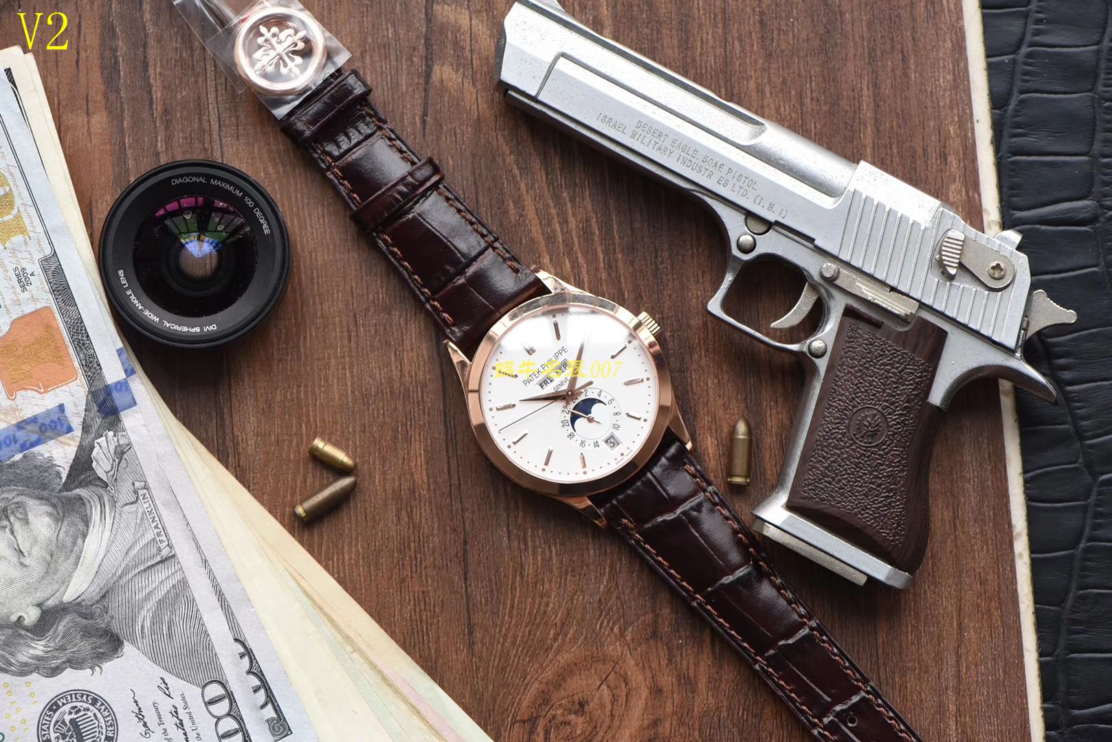 【台湾 Factory  Perfect  top  Replica Watches 】 PATEK PHILIPPE 复杂功能计时系列5396R 玫瑰金 wrist watches  / BDBD169