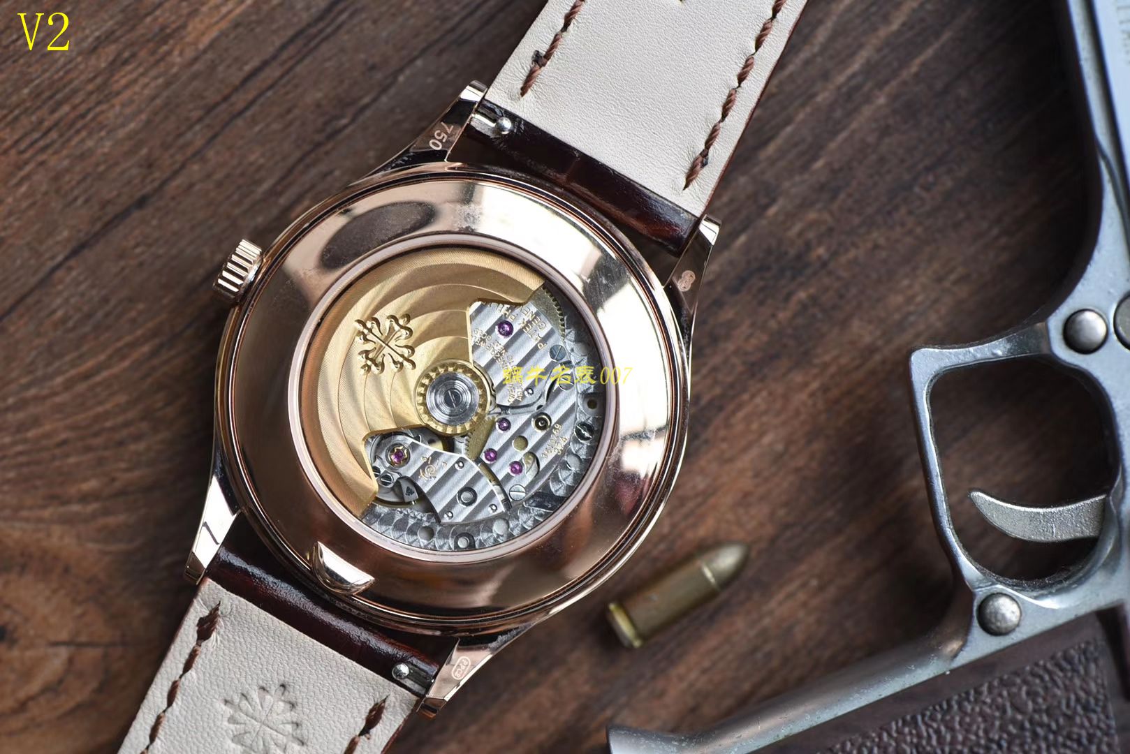 【台湾 Factory  Perfect  top  Replica Watches 】 PATEK PHILIPPE 复杂功能计时系列5396R 玫瑰金 wrist watches  / BDBD169