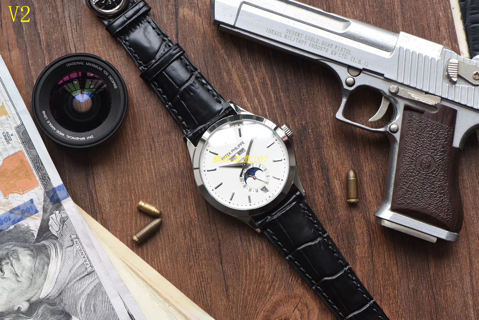 【台湾 Factory  Perfect  Knockoff  Watches 】 PATEK PHILIPPE 复杂功能计时系列5396G-011男表 / BD170