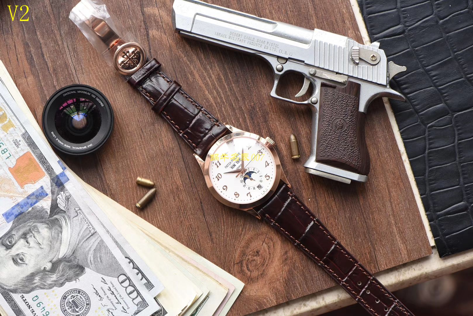 【台湾 Factory 1:1 High quality  Replica Watches 】 PATEK PHILIPPE 复杂功能计时系列5396R-011 wrist watches  / BD171