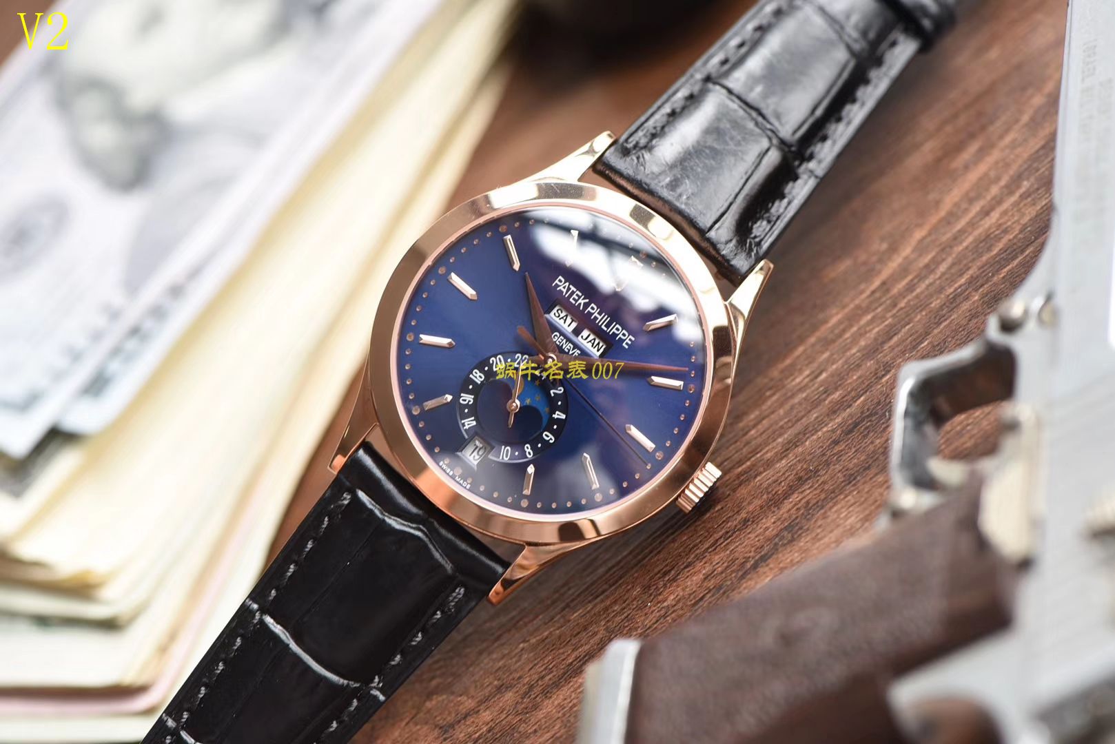 【台湾 Factory  Perfect  High quality  Replica Watches 】 PATEK PHILIPPE 复杂功能计时系列5396R-014 wrist watches  / BD126