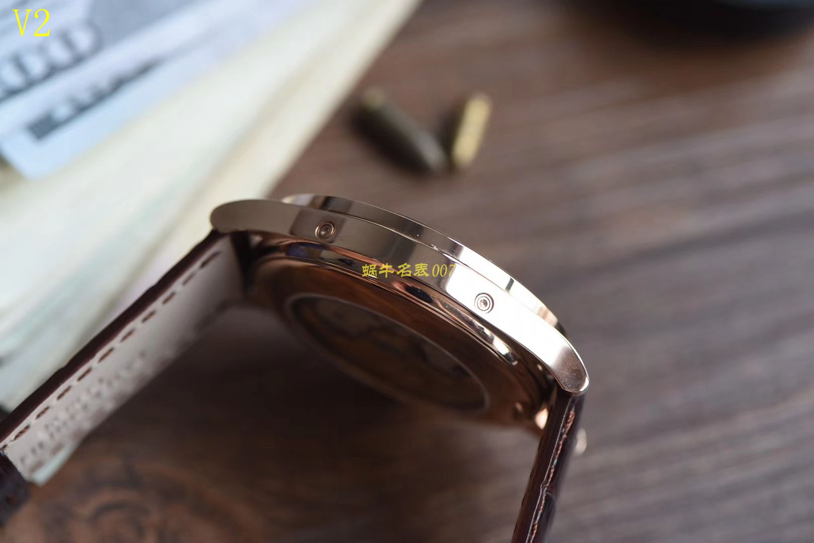 【台湾 Factory  Perfect  High quality  Replica Watches 】 PATEK PHILIPPE 复杂功能计时系列5396R-014 wrist watches  / BD126