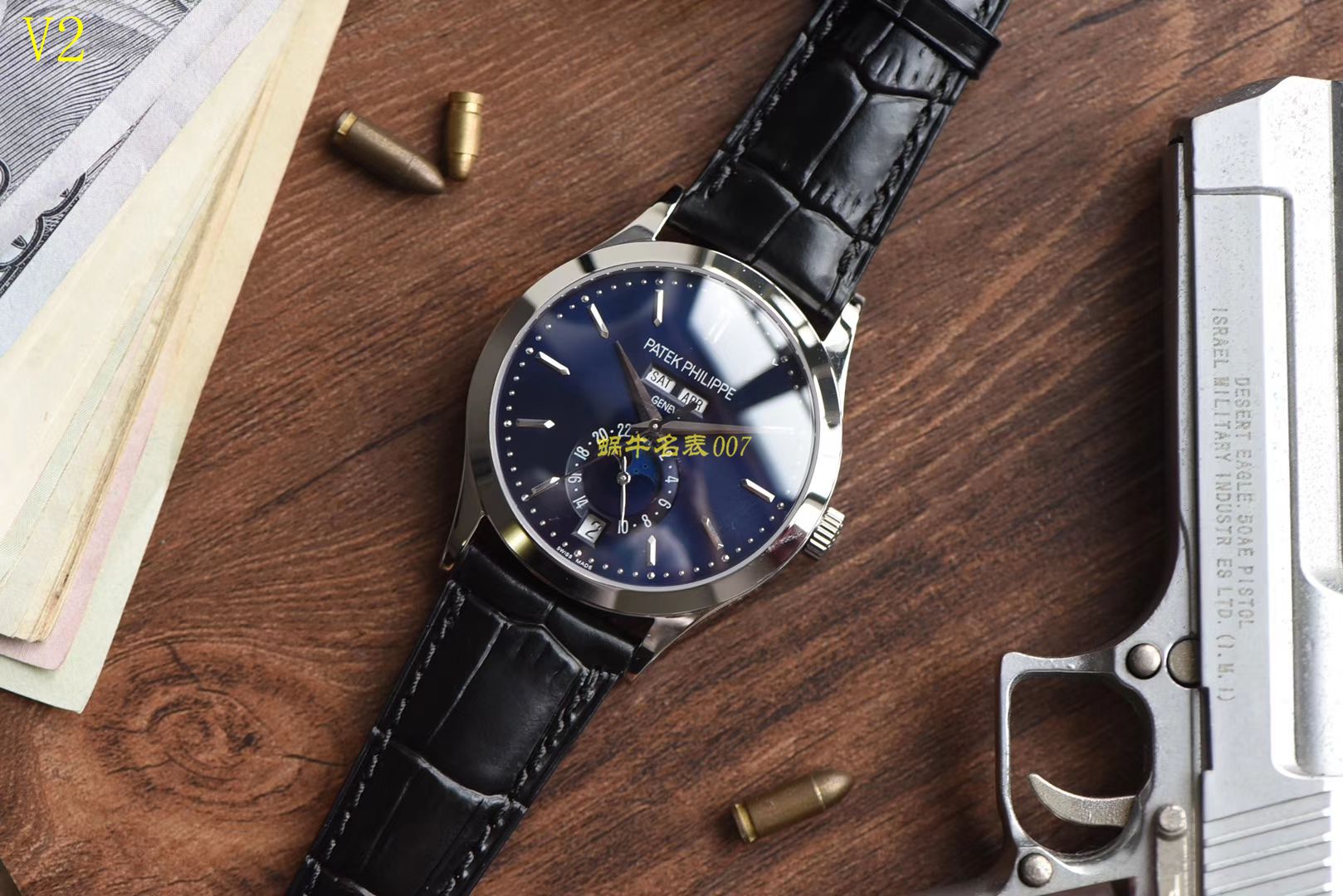【台湾 Factory 1:1 Replica Watches 】 PATEK PHILIPPE 复杂功能计时系列5396G-014男表 / BD173