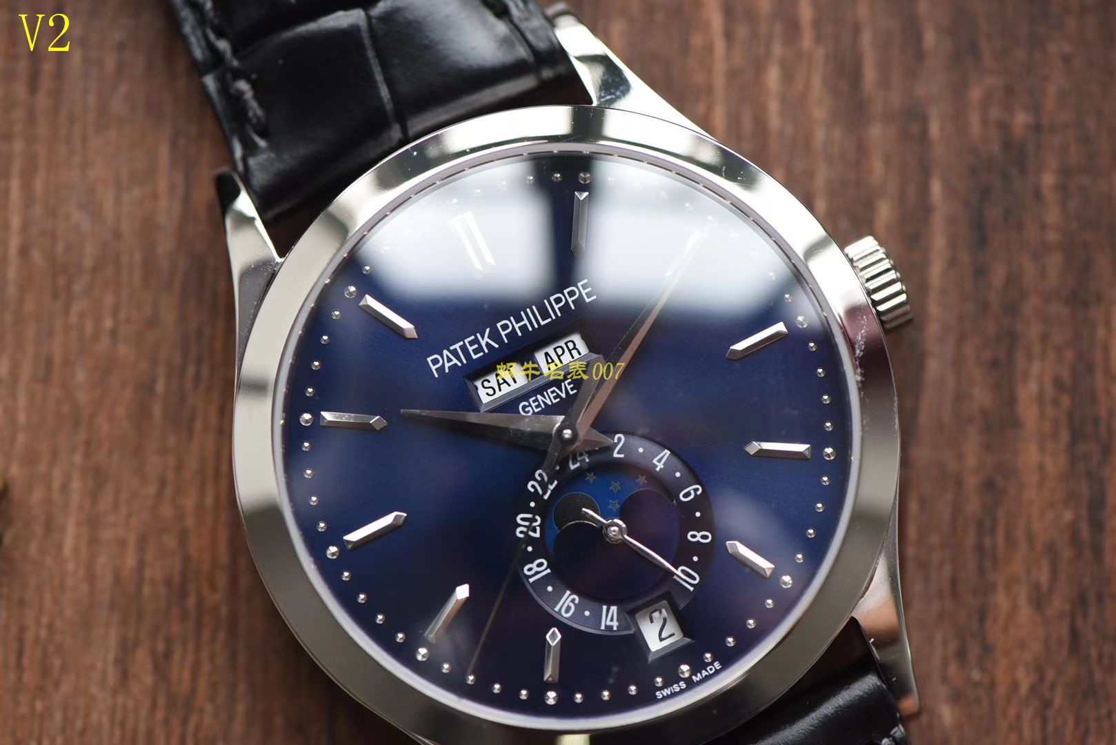 【台湾 Factory 1:1 Replica Watches 】 PATEK PHILIPPE 复杂功能计时系列5396G-014男表 / BD173