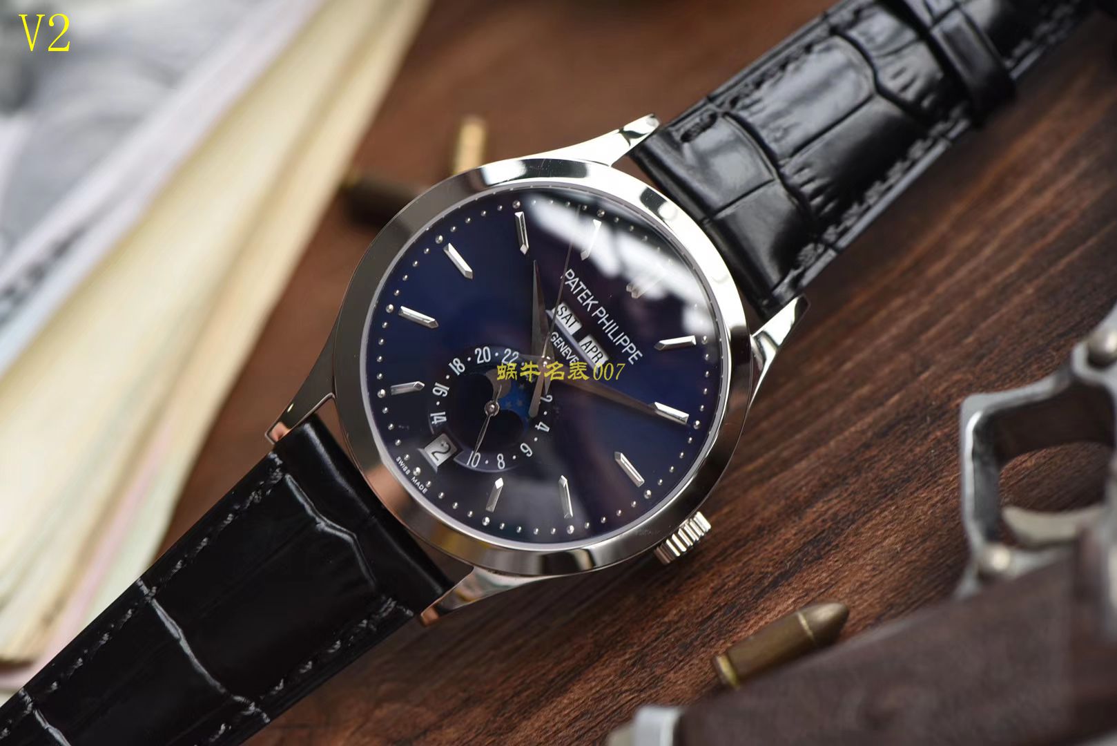 【台湾 Factory 1:1 Replica Watches 】 PATEK PHILIPPE 复杂功能计时系列5396G-014男表 / BD173