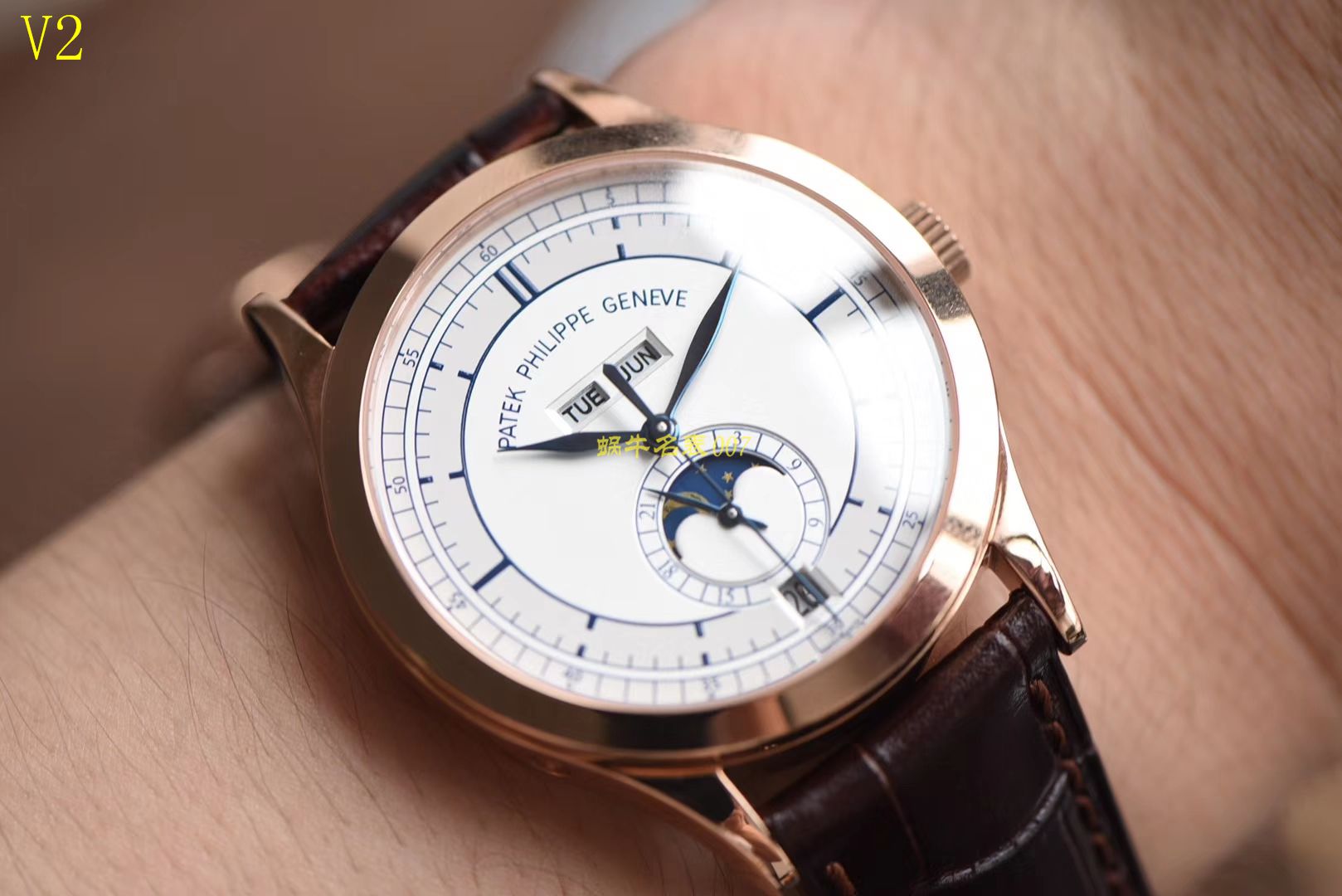 【KM】出品 新款 PATEK PHILIPPE  Watches   Replica Copy 复杂功能计时5396系列  / BD231
