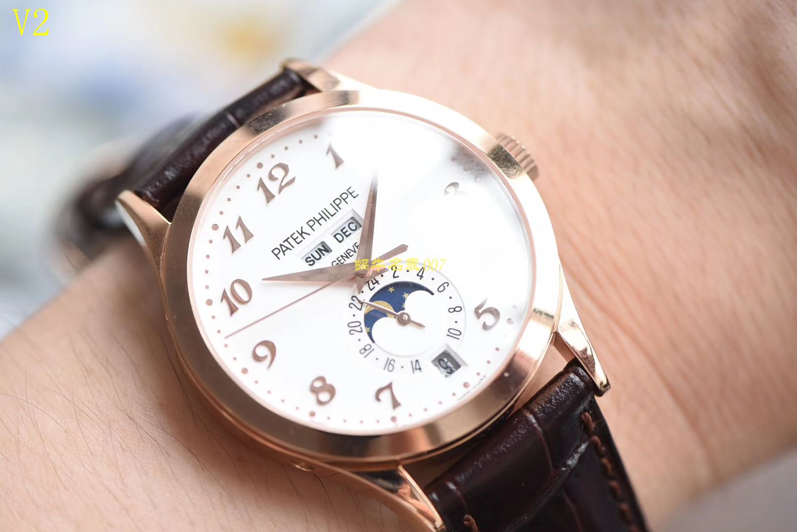 【KM】出品 新款 PATEK PHILIPPE  Watches   Replica Copy 复杂功能计时5396系列  / BD231