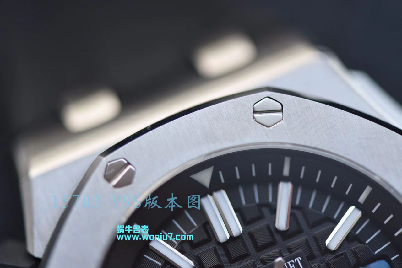 【JF Perfect  High quality  Replica 】 Video analysis Audemars Piguet  Royal Oak Offshore 系列15703ST.OO.A002CA.01 wrist watches ，全新V9S超强版正式闪亮登场 / AP156