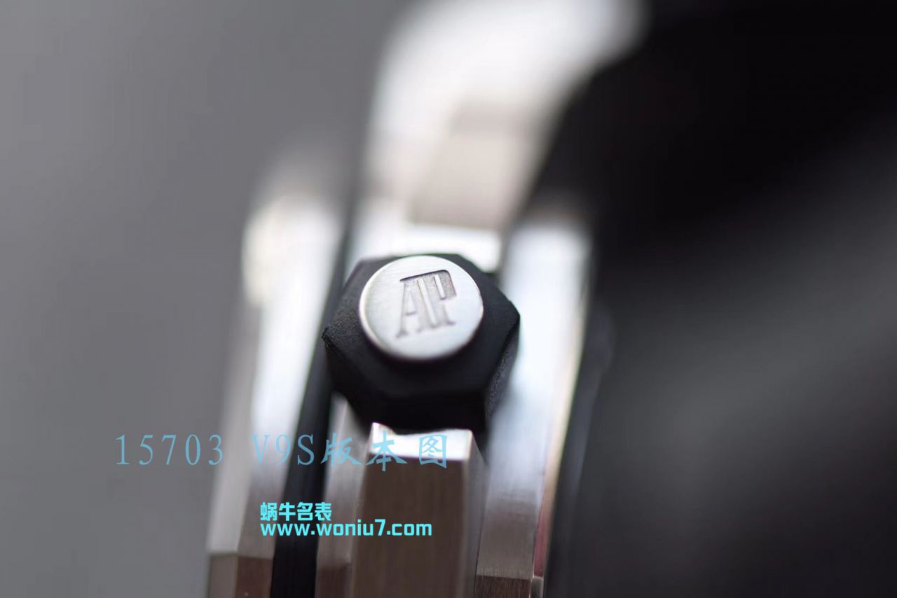 【JF Perfect  High quality  Replica 】 Video analysis Audemars Piguet  Royal Oak Offshore 系列15703ST.OO.A002CA.01 wrist watches ，全新V9S超强版正式闪亮登场 / AP156