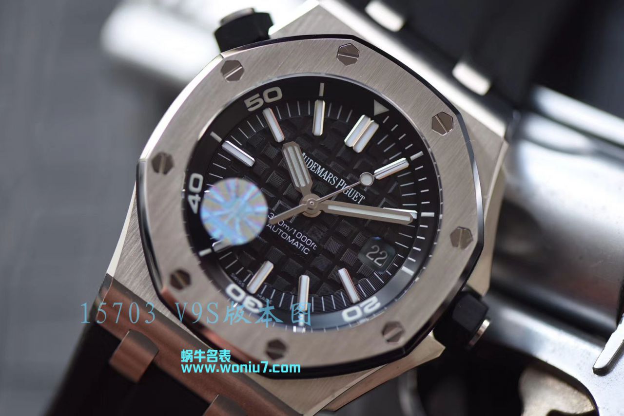 【JF Perfect  High quality  Replica 】 Video analysis Audemars Piguet  Royal Oak Offshore 系列15703ST.OO.A002CA.01 wrist watches ，全新V9S超强版正式闪亮登场 / AP156