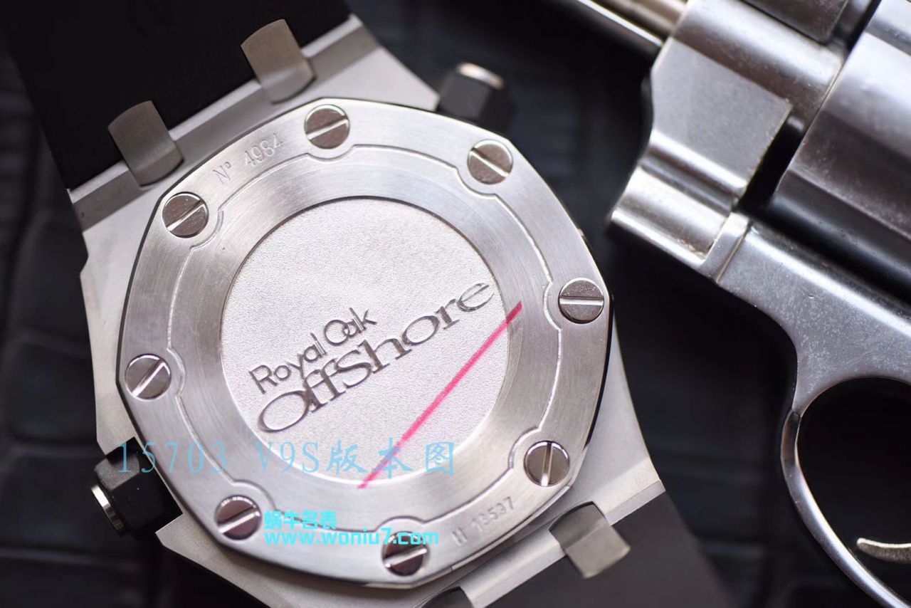 【JF Perfect  High quality  Replica 】 Video analysis Audemars Piguet  Royal Oak Offshore 系列15703ST.OO.A002CA.01 wrist watches ，全新V9S超强版正式闪亮登场 / AP156