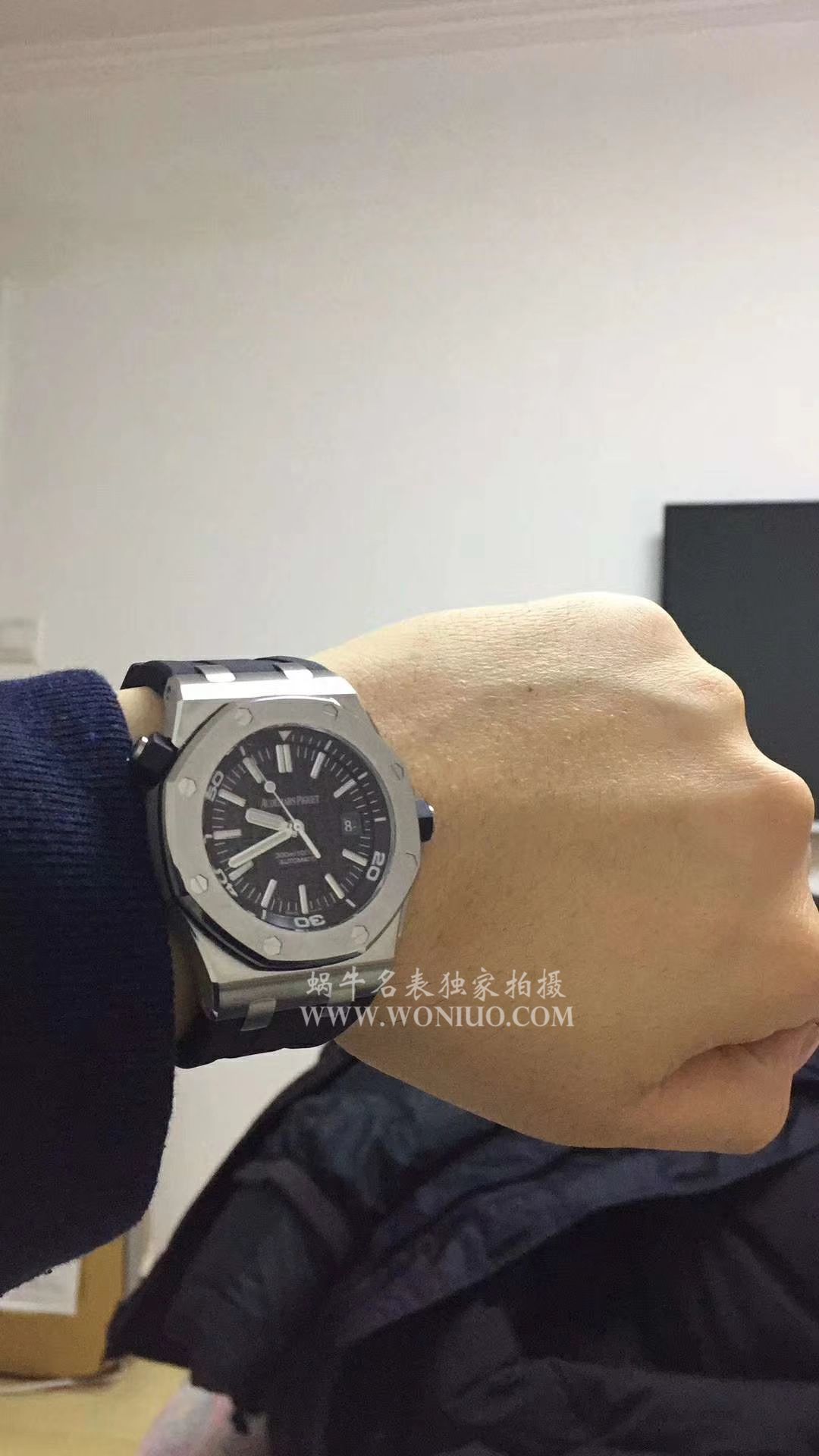 【JF Perfect  High quality  Replica 】 Video analysis Audemars Piguet  Royal Oak Offshore 系列15703ST.OO.A002CA.01 wrist watches ，全新V9S超强版正式闪亮登场 / AP156