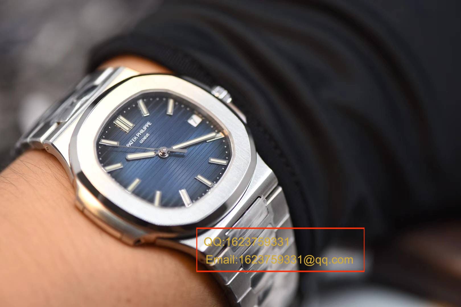  Video analysis  PATEK PHILIPPE 运动系列5711/1A 010 不锈钢 wrist watches ( Nautilus 钢王)【PF Perfect  High quality  Replica Watches 】 / BD232