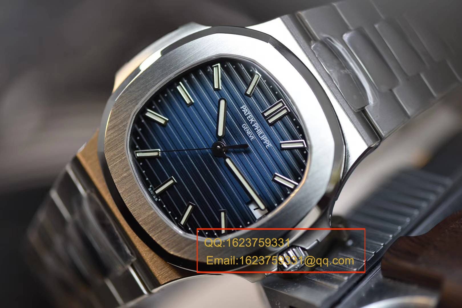  Video analysis  PATEK PHILIPPE 运动系列5711/1A 010 不锈钢 wrist watches ( Nautilus 钢王)【PF Perfect  High quality  Replica Watches 】 / BD232