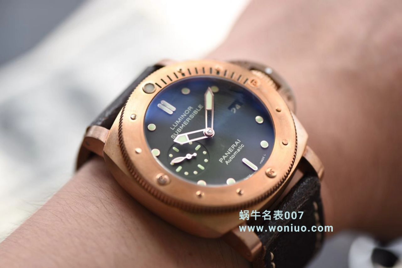 Panerai 特别版 wrist watches 系列PAM 00382 wrist watches 【VS Perfect  High quality  Replica 】VSPanerai  Pam382 升级V2版本青铜战士史泰龙电影同款 / VS00382
