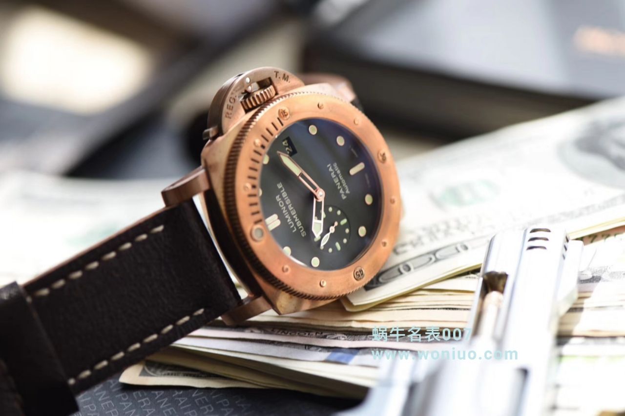 Panerai 特别版 wrist watches 系列PAM 00382 wrist watches 【VS Perfect  High quality  Replica 】VSPanerai  Pam382 升级V2版本青铜战士史泰龙电影同款 / VS00382