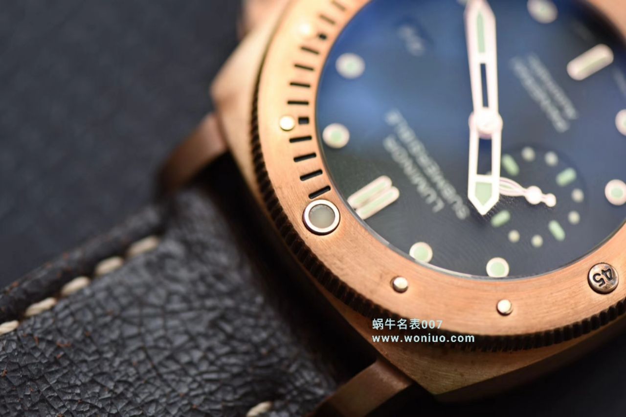 Panerai 特别版 wrist watches 系列PAM 00382 wrist watches 【VS Perfect  High quality  Replica 】VSPanerai  Pam382 升级V2版本青铜战士史泰龙电影同款 / VS00382