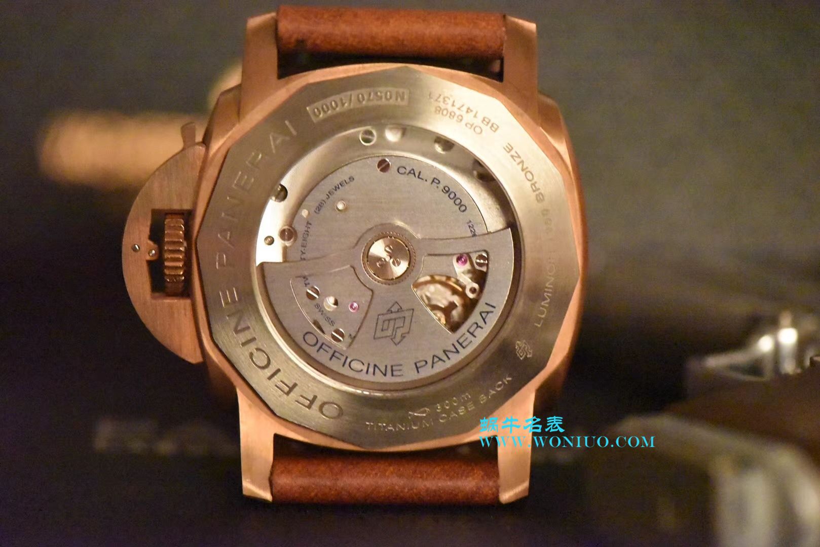 Panerai 特别版 wrist watches 系列PAM 00382 wrist watches 【VS Perfect  High quality  Replica 】VSPanerai  Pam382 升级V2版本青铜战士史泰龙电影同款 / VS00382