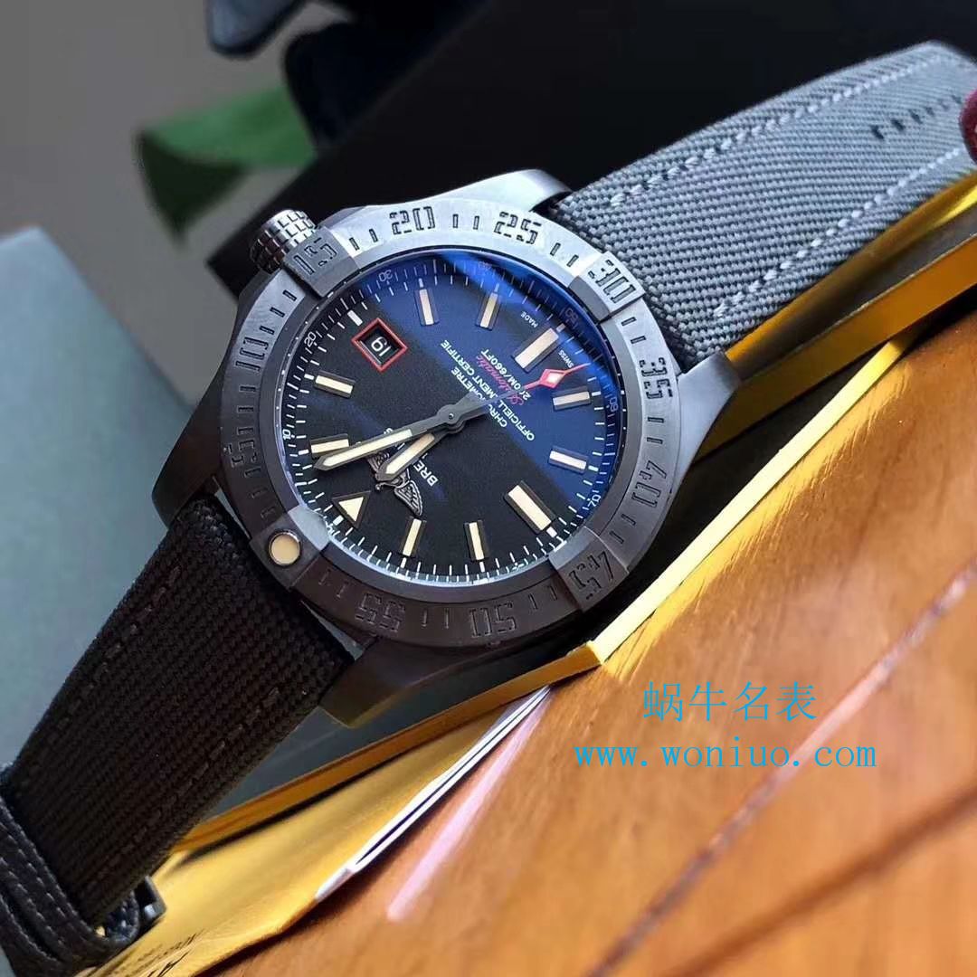 【 Video analysis 专柜原单 Breitling 复仇者黑鸟】 Breitling 机械计时系列V1731110/BD74/109W/M20BASA.1 wrist watches  / BL093