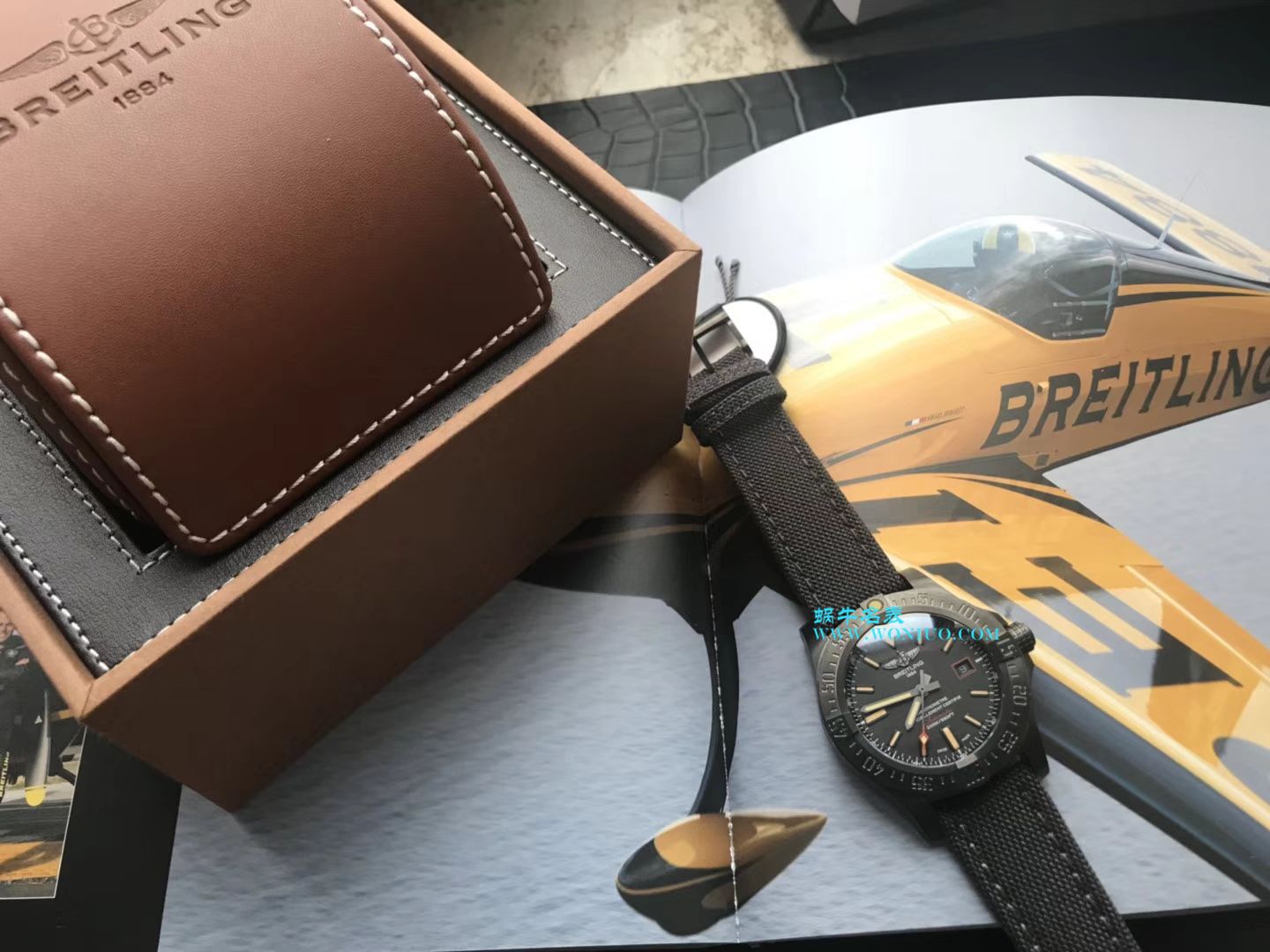 【 Video analysis 专柜原单 Breitling 复仇者黑鸟】 Breitling 机械计时系列V1731110/BD74/109W/M20BASA.1 wrist watches  / BL093