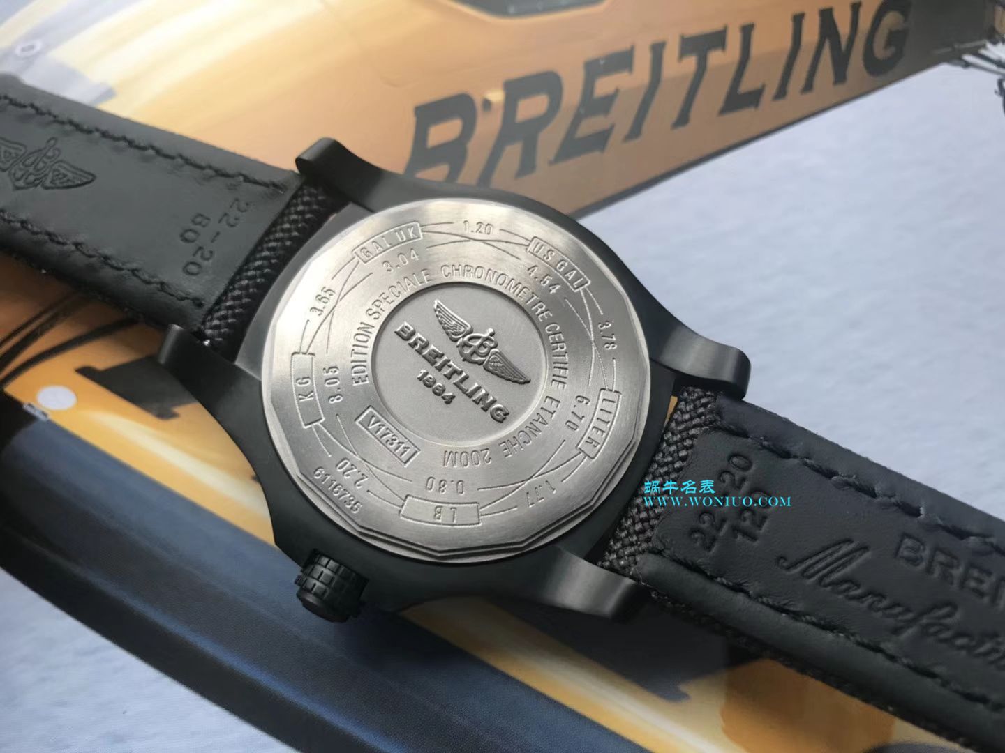 【 Video analysis 专柜原单 Breitling 复仇者黑鸟】 Breitling 机械计时系列V1731110/BD74/109W/M20BASA.1 wrist watches  / BL093