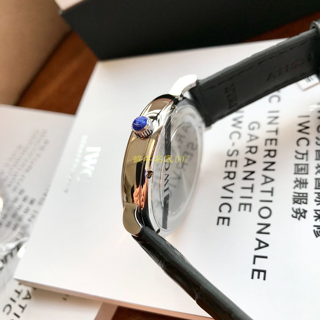 渠道出口订单！原封！缺个经销商印章就是正品！大名鼎鼎的IWC IWC 表柏涛菲诺系列IW356517 wrist watches  / WG193