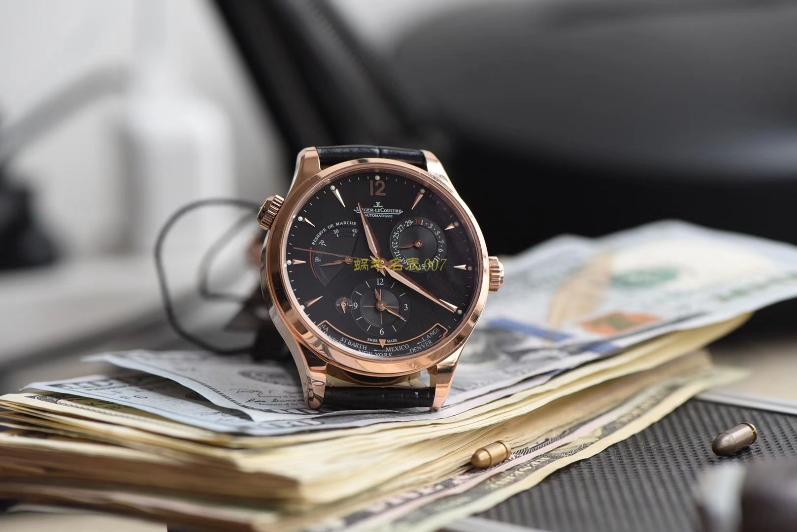 TWA  Perfect  Replica Watches  V2版本 Jaeger-LeCoultre 地理学家大师系列 Q1428421，Q1422421全新升级 多功能 wrist watches   / JJ129