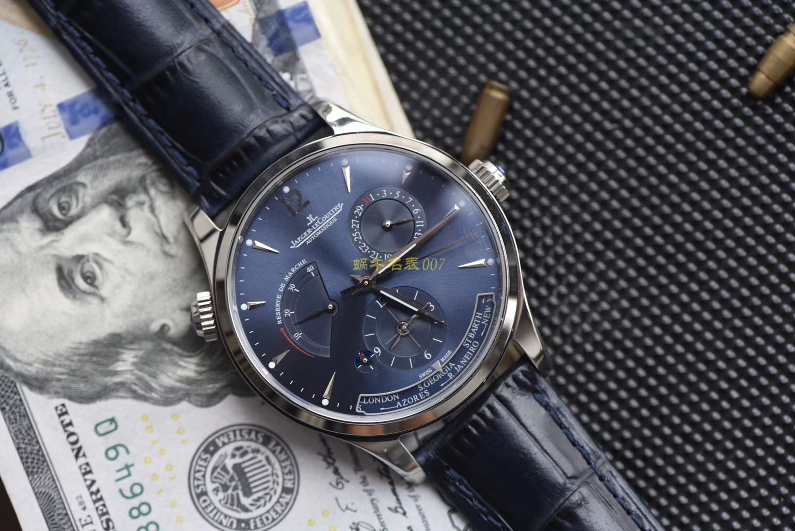 TWA  Perfect  Replica Watches  V2版本 Jaeger-LeCoultre 地理学家大师系列 Q1428421，Q1422421全新升级 多功能 wrist watches   / JJ129