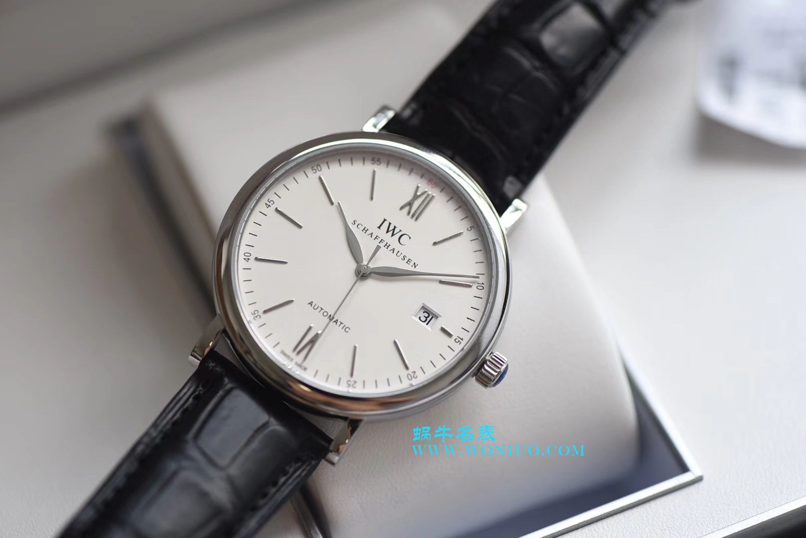 IWC IWC 表柏涛菲诺系列IW356501 wrist watches 【专柜原单】渠道出口订单！原封！缺个经销商印章就是正品！ / WG195