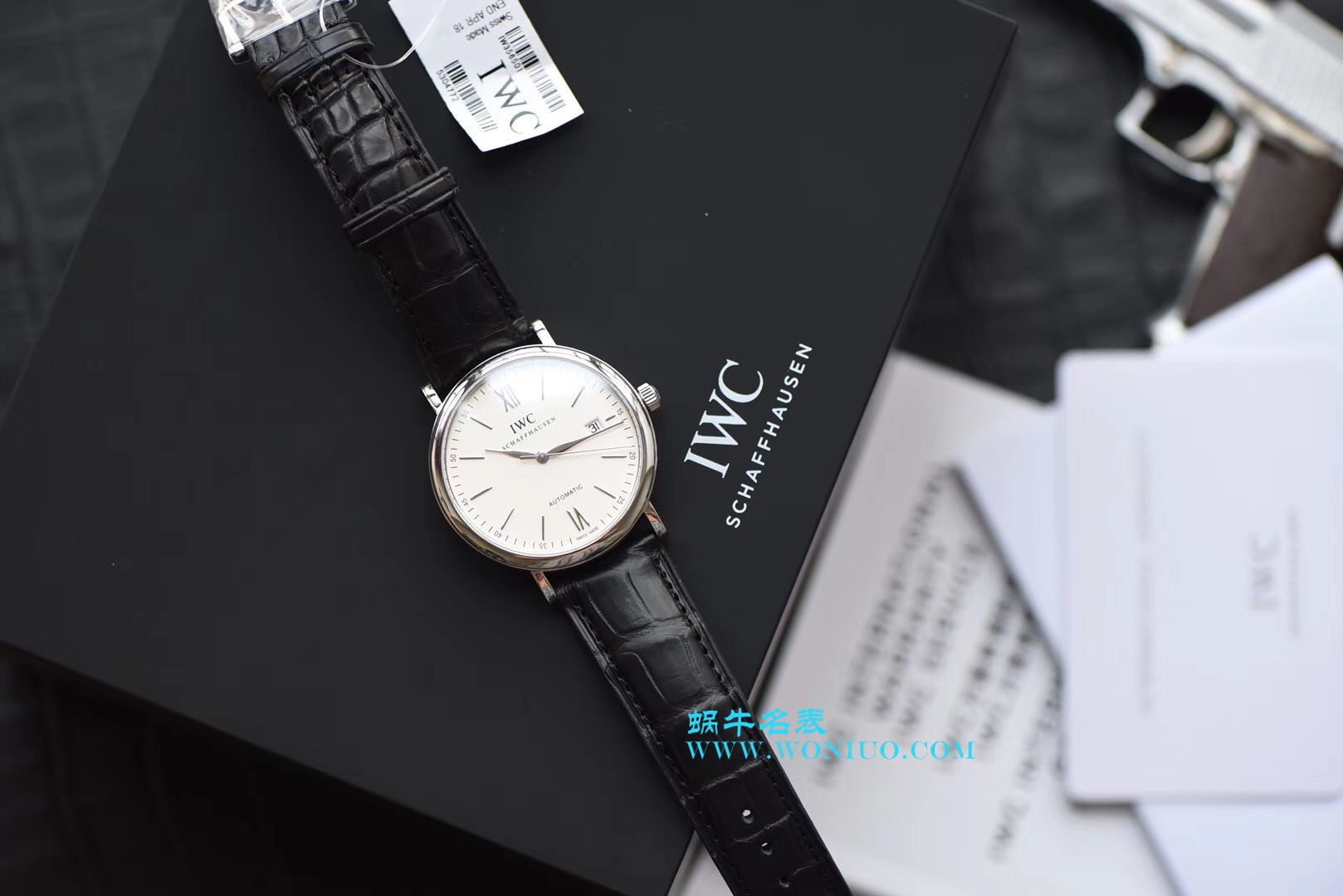 IWC IWC 表柏涛菲诺系列IW356501 wrist watches 【专柜原单】渠道出口订单！原封！缺个经销商印章就是正品！ / WG195