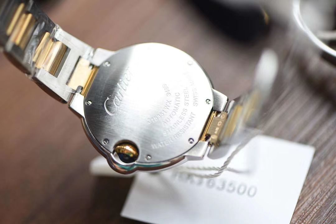  Cartier  蓝气球系列W2BB0002 wrist watches 33毫米【V9 Perfect  Knockoff 女表】V9 Factory 18K包金蓝气球间金款 / K202