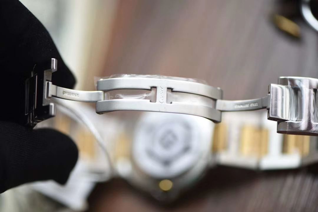  Cartier  蓝气球系列W6920047 wrist watches 女装36毫米【V9 top  Replica Copy  Watches 】V9 Factory 18K包金蓝气球间金款 / K203