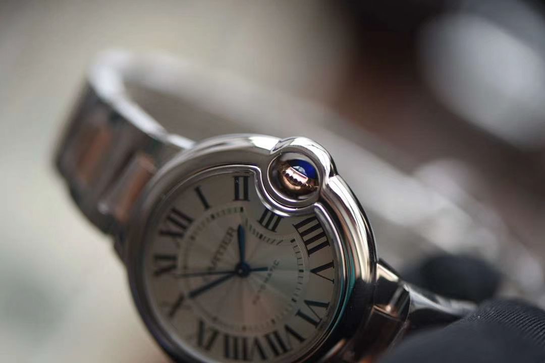  Cartier  蓝气球系列W2BB0023 wrist watches 33毫米玫瑰金女装【V9 Factory 18K包金 Replica 蓝气球间金款】 / K205