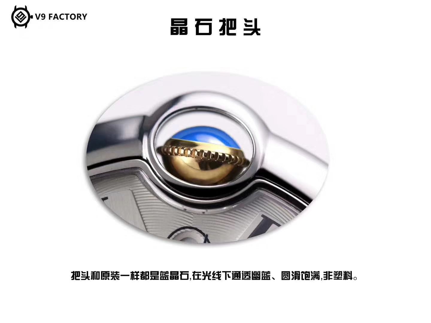  Cartier  蓝气球系列W2BB0023 wrist watches 33毫米玫瑰金女装【V9 Factory 18K包金 Replica 蓝气球间金款】 / K205